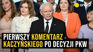 Nietypowa sytuacja na konferencji Jarosława Kaczyńskiego Konsternacja przy pytaniu po angielsku [upl. by Chun194]