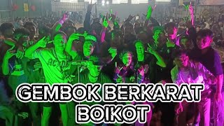 GEMBOK BERKARAT  MARJINAL BOIKOT [upl. by Airlia]