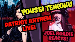 Yousei Teikoku  Patriot Anthem LIVE  Roadie Reacts [upl. by Klement]