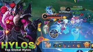 New Meta Hylos Hyper  Hylos Best Build 2024  Mlbb [upl. by Enael903]