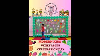 VEGETABLES DAY CELEBRATION By our Kindergarten Kids [upl. by Caruso]