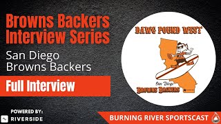 Browns Backers Interview Series San Diego Browns Backers [upl. by Rame]