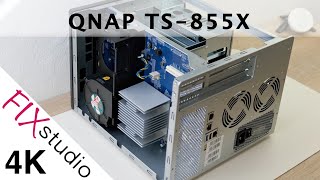 QNAP TS 855X  quick look inside [upl. by Macur633]