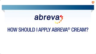 How to Apply Abreva®  Abreva® FAQ [upl. by Aiepoissac]