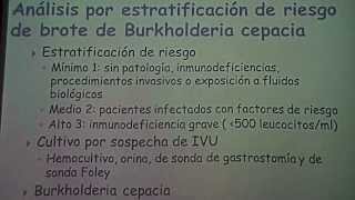 USO DIRIGIDO DE ANTIMICROBIANOS TRATAMIENTO BURKHOLDERIA CEPACIA [upl. by Yrahcaz]