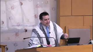 Kol Nidre Sermon by Rabbi Sharff October 11 2024 [upl. by Eilujna383]