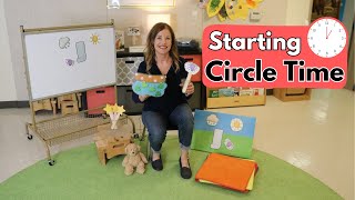 How to Start Toddler and Preschool Circle Time BacktoSchool [upl. by Keely]