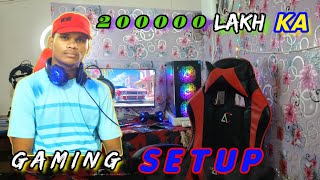 my gaming setup  amp new pc  200000 Lakh  paraste Pro gaming [upl. by Selia269]