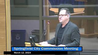 City Commission Meeting March 12 2024 [upl. by Nicolau]