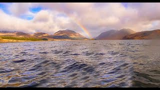 Sea Kayaking Wild Camping Loch Etive Cadderlie bothy West Highlands Scotland  Dagger Stratos [upl. by Tolman504]