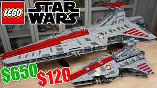 LEGO Star Wars VENATOR Comparison 8039 vs 75367  2009 vs 2023 [upl. by Uv]