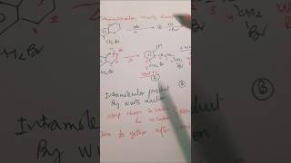 shorts Intramolecular Wurtz Reaction example discussed NEETIIT Veena Dixit Chemistry IIT jee [upl. by Ynolem897]