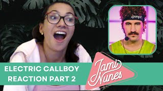 Pop Singer Reacts to Electric Callboy pt 2  Everytime We Touch Pump It amp Spaceman REACTION [upl. by Greenburg152]