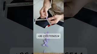 Mini bowknot tying machine ribbon bow making machine for Fabric Ribbon Bow Flowers [upl. by Subir740]