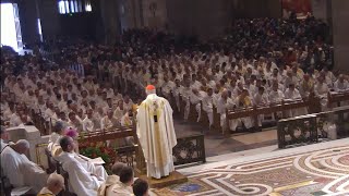 Messe de la Fête du SacréCoeur 3 juin 2016 et jubilé des prêtres [upl. by Ilujna]