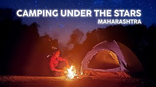 Camping Under the Stars in Sandhan Valley  A Night to Remember in Bhandardara [upl. by Bascio]