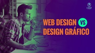 Web design vs Design Gráfico  O que faz um Designer Gráfico e um Web Designer [upl. by Melisse]