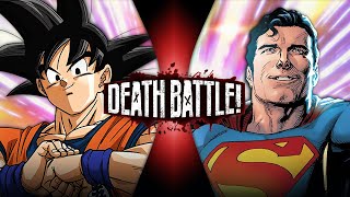 Goku VS Superman Dragon Ball VS DC Comics  DEATH BATTLE [upl. by Karie]