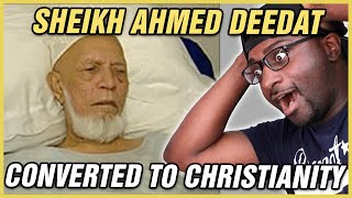 Sheikh Ahmed Deedat Converted to Christianity on His Deathbed  REACTION [upl. by Zak]