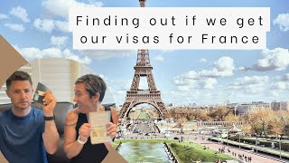 Finding out if we get our visas for France [upl. by Tommi]