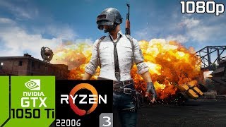 PUBG  GTX 1050 Ti amp Ryzen 3 2200G amp 8GB RAM [upl. by Marion]