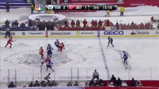 Winter Classic 2014 Toronto vs Detroit [upl. by Leirvag]