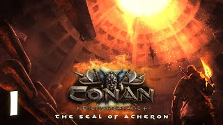 Conan The Hyborian Age  EP 1  The Seal of Acheron Actual Play [upl. by Eetnuahs]