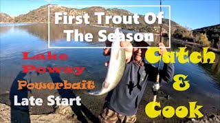 Lake Fishing Poway catchandcook lakefishing baitfishing sandiegofishing video lakepoway [upl. by Mulligan]