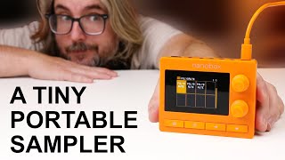 NANOBOX TANGERINE a portable multisampler from 1010music  REVIEW [upl. by Fawn656]