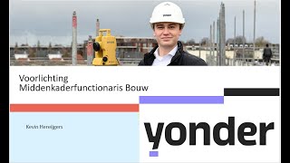 Voorlichting Yonder Bouwkunde 2024 [upl. by Sldney]