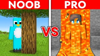 NOOB vs PRO HIDE AND SEEK MAP BUILD CHALLENGE  Minecraft Prop Hunt [upl. by Tiat]