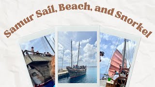 Samur Sail Beach and Snorkel in Bonaire Disney Cruise [upl. by Fredkin814]