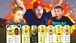 PELE IN A PACK OMFG THE LUCKIEST FIFA 16 PACK OPENING EVER [upl. by Rramaj440]