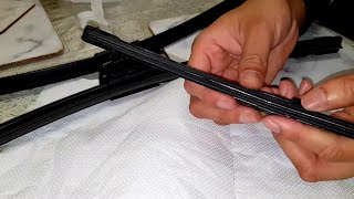 How To Renew Windshield Wiper Blades Like New Again [upl. by Lan871]