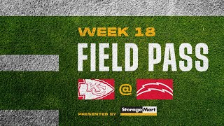 Kansas City Chiefs vs Los Angeles Chargers Week 18 Preview  Field Pass [upl. by Raddie629]