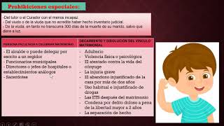 IMPEDIMENTOS PARA CONTRAER MATRIMONIO [upl. by Zat]