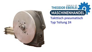 ID 34147 Takttisch pneumatisch Typ Teilung 24 [upl. by Nryhtak]