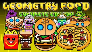 Geometry Food Complete Edition│Geometry Dash meme [upl. by Wolfgram]