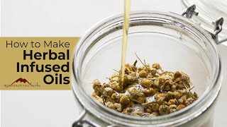 How to Make Herbal Infused Oils with John Gallagher [upl. by Damha]