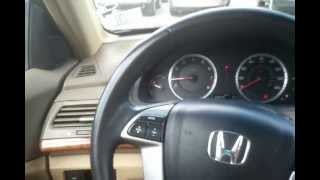 2008 Honda Accord EXL start up and drive [upl. by Yahsat249]