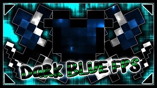 Minecraft PVP texture pack DARK BLUE FPS [upl. by Bal]