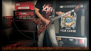 EZGUITARSNET SLAYER ESP Custom KKV380 Kerry King Jeff Hanneman SampKey signature model [upl. by Atiz]