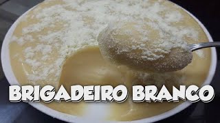 RECEITA FÁCIL BRIGADEIRO BRANCO  SEM LEITE CONDENSADO COM APENAS 2 INGREDIENTES [upl. by Aicilehp]