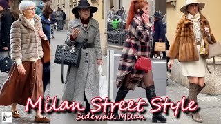 Spring Street Style 2024  The Best Looks From Milan’s Fashion Street  Italian Outfit Inspiration [upl. by Ettelloc377]