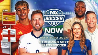 Spain vs England Pregame Show  FOX Soccer NOW [upl. by Asia]