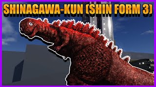 SHINAGAWA KUN Shin Form 3 Remodel Cinematic Showcase  Kaiju Arisen [upl. by Esma]