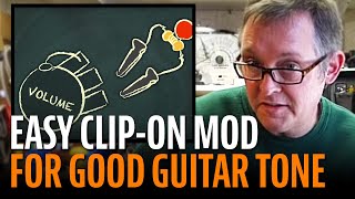 Good guitar tone from 010 easy clipon mod [upl. by Chlo]