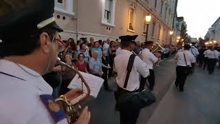 Marcia Vita Gaia Banda di Barletta 9723 Barletta Processione di S Maria dello Sterpeto e S Ruggero [upl. by Osner]