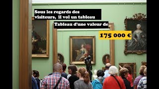 Un des vols les plus embarrassant de lhistoire  Tableau estimé à 175 000 € [upl. by Rheinlander93]