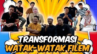 TRANSFORMASI WATAK WATAK FILEM AI TEAM 2024 [upl. by Wilen]